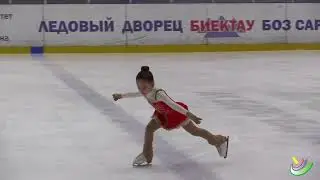 Резеда Файрушина высокая гора 2 место медаль серебро юный фигурист