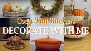 AUTUMN SHOP & DECORATE WITH ME 🍂 COSY FALL KITCHEN DECOR