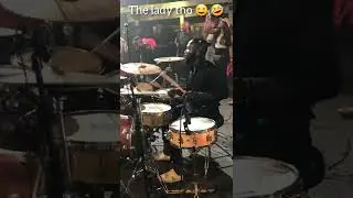 the drummer shocked all of them!!!!! 😆 🤣 😂 😹 😆 🤣          