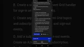 AZ-204 exam Q&A: #31 Azure Event Grid and PolicyApp