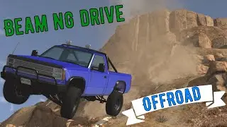 BeamNG drive OFFROAD джиперы в грязи.