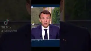 Summary of Macron's speech 