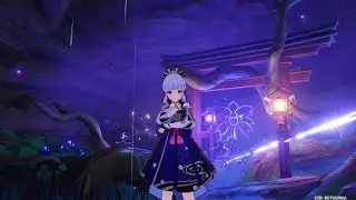 Return to the abandoned shrine and use the momento lens to investigate | 