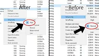 How to automatically start programs with high priority.(No software needed)
