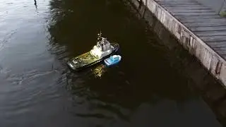 Autonimous Arduino boat hunted by Smit Noorwegen