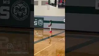 Jordyn Hylton’s first game 7th grade #basketball  #sports  #subscribe  #ncaaw  #nba #wnba #ball  #fy