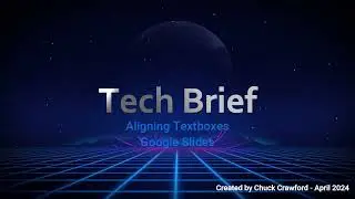 Tech Brief: Textbox alignment
