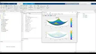 examples with surf mesh plot function in Matlab - Student Project