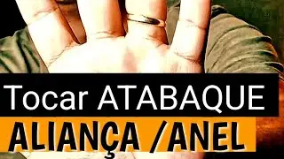 TOCAR ATABAQUE com ALIANÇA ou ANEL - Leo Batuke
