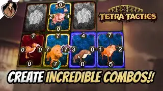 Surprisingly SATISFYING Combats! - Tetra Tactics Gameplay!