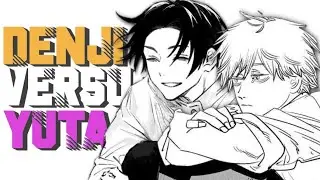 Denji vs. Yuta / (WRITING) 4:5