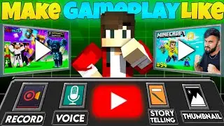 How To Make a Stunning Gameplay Video🤩 || How To Make Gameplay Video In Mobile🔥