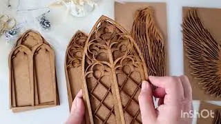 Обзор посылки с заготовками из мдф