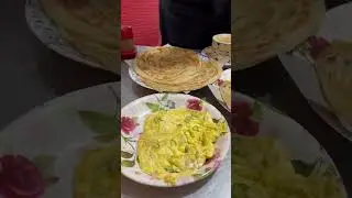 Nashta At Quetta Hotel 💕 #breakfast #nashta #chai #tealover