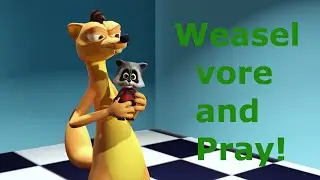Weasel vore and prey!