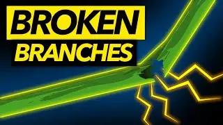 BROKEN CANNABIS BRANCH - EASY FIX!