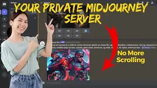 How to Create Midjourney Private Server👨‍💻 | Midjourney AI Tutorial 