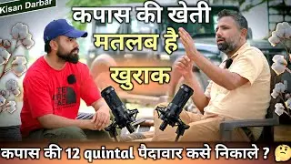 Cotton Farming Guide : Planting, Irrigation, Fertilizer, Yield, Harvesting | कपास की खेती Episode:5