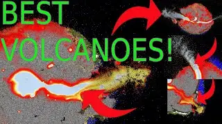 The BEST VOLCANOS I have EVER MADE! ( Space simulation toolkit )