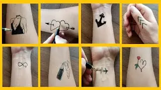 New tattoo designs for girls /temporary tattoo