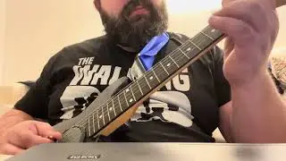 Toy Guitar is back - Megadeth Angry Again solo (holiday version).