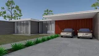 Speed Up Build By Archicad NEW MODERN HOUSE #1