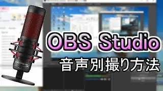 【OBS Studio】音声を別撮りする方法！ゲーム実況者におすすめだよ。