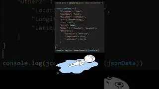 JSON Pascal Case to Lower Case one line of Code