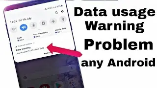 Remove Data Usage Warning From Any Android. Data usage warning Remove. How to fix data usage warning