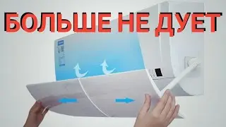 Экран-дефлектор для внутреннего блока кондиционера.