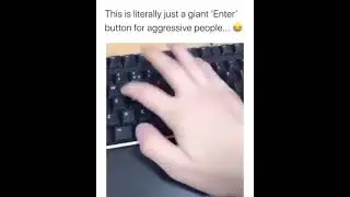 “🖲 Giant enter button ✨ Get yours today! 👉 LINK IN BIO   😍 Shop @inrrest gadget         🚩 If th