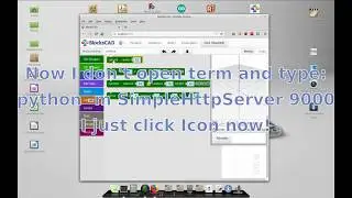 BlocksCAD Startup using python
