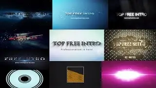 Top 10 Free Intro Templates No Plugins After Effects Intro CS6 CC Download
