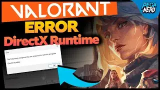 Como Resolver o ERRO DIRECTX RUNTIME NÃO ABRE no VALORANT mais outros GAMES - 2023!