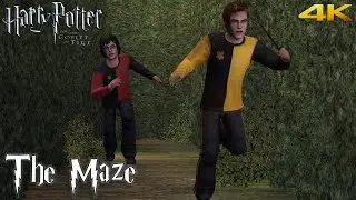 Harry Potter and the Goblet of Fire 'Triwizard Task 3: The Triwizard Maze' Walkthrough (4K)