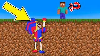 Hide And Seek With Digital Circus Pomni - minecraft animation