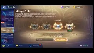 Mirage Code (3rd) MLA 13 January 2023 | Mobile Legends: Adventure
