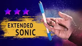 Extended Sonic - Pen Spinning trick video tutorial