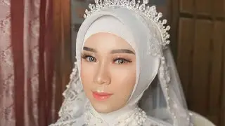 Tutorial Hijab modern untuk Akad