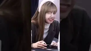 Dikedipin Lisa BLACKPINK 👀🤩 BLACKPINK FUNNY MOMENT