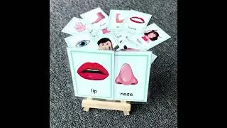 Baby Montessori Toys Emotion Weather Learning Card Cartoon English Flash Cards Kids Learning Toys