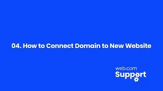 04 How to Connect Domain to New Website