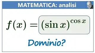 Dominio di (sin x)^(cos x)