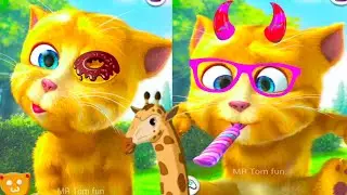 My Talking Ginger Funny Videos 🙀🙀 | my talking tom | my talking ginger |