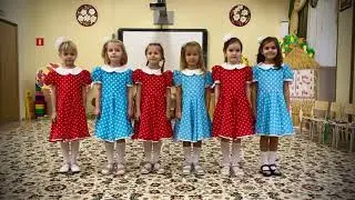 Вокальный коллектив "Горошинки". Песня "Капризный дождик", сл. и муз. Л. Некрасова.