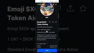 Emoji $XOX : Token Airdrop #airdrop