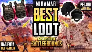 THE BEST LOOT LOCATIONS ON MIRAMAR - PUBG Mobile