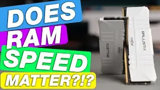 Does RAM speed matter in games?!?! feat. Crucial Ballistix Memory