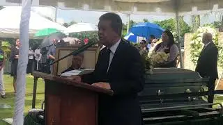Palabras del Dr. LF en el sepelio del Dr. Domingo Jiménez 6.8.2022