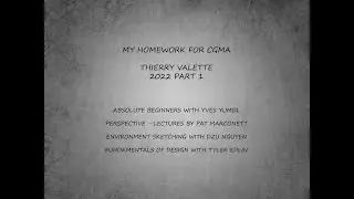 My homework for CGMA - 2022 part 1